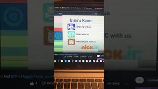 Nick Jr Curriculum Board Blue’s Room (2010-2012)