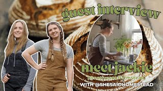 Guest Interview: Jackie from Native Soul Farmstead | She Said Homestead Podcast (Episode 51)