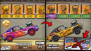 🤩I UNLOCKED MUSCLE CAR WITHOUT FINISHING THE EVENT!?🤔 HILL CLIMB RACING 2