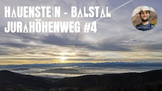 Amazing hike in Solothurn - Jura Crest Trail Stage 4 [4K]