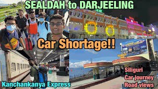 Kolkata to Darjeeling Tour| Sealdah to Siliguri Kanchankanya Exp| Road Trips| Vlog-3| Squad Matrix