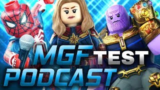 Captain Marvel, Endgame LEGO Sets, & Shazam! // MGF Live TEST Stream