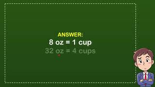 how many cups in 32 oz