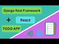 Complete Django and React App (2024)