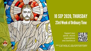 Catholic Weekday Mass Today Online - Thursday, 23rd Week of Ordinary Time 2020