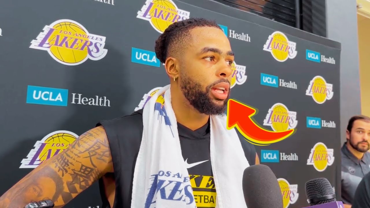 LOOK AT WHAT D’ANGELO RUSSELL SAID BEFORE LAKERS Vs KINGS! | LAKERS ...