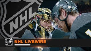 NHL LiveWire: Golden Knights, Sharks mic'd up for high energy Game 1