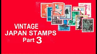 Japan Postage Stamps Part 3 日本の切手 #philately