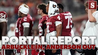 Oklahoma football loses Nic Anderson to the portal just as Ben Arbuckle takes over.