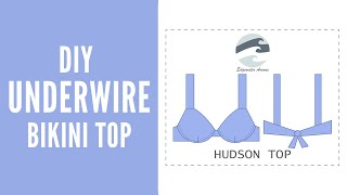 DIY Underwire Bikini Top | Hudson Top | Edgewater Avenue