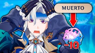 💀 SI MUERE NEUVILLETE = 10 DESEOS EN EL GACHAPON 😨 | Genshin Impact