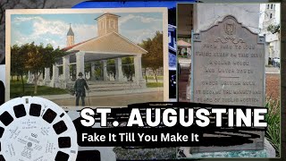 The History of St. Augustine, Florida - From A Vintage Photo Scavenger Hunt