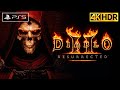 Diablo II: Resurrected (PS5) Gameplay (4K HDR 60fps) All Classes | Open Beta | All Characteres