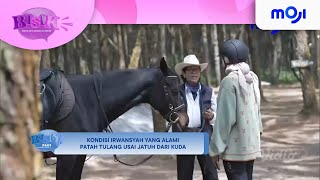 Kondisi Irwansyah yang alami patah tulang usai jatuh dari kuda | Moji