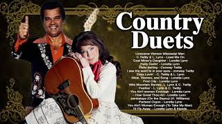 Loretta Lynn, Conway Twitty Greatest Hits Country Love Songs 2018 - Best Country Duets Male Female