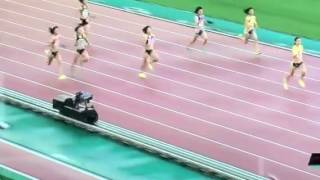 2015.6.27陸上競技日本選手権200m女子決勝