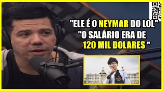 Muca conta como foi entrevistar o FAKER - Cortes do LoL