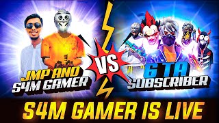 JMP FF AND S4M GAMER VS 6 SUBSCRIBER  CHILL LIVE STREAM @JMP_FF