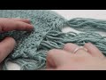 easy winter scarf easy crochet scarf pattern wattle stitch beginner crochet scarf tutorial