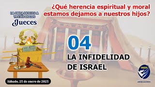 LES 04 LA INFIDELIDAD DE ISRAEL / LECCIONES DE ESCUELA SABATICA