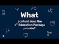 IoT Education Package - What is included?