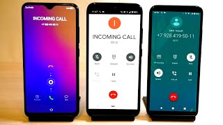 Vivo vs Vsmart vs BQ Incoming Call