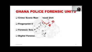 22.09.09 Forensic Science in Ghana