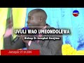 UVULI WAO UMEONDOLEWA. 27.10.2019