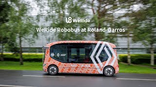 Driverless Minibus Hits the Clay Courts at Roland-Garros