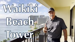 【Hawaii 】Waikiki Beach Tower Room Tour - Oceanfront Two Bedroom Condo