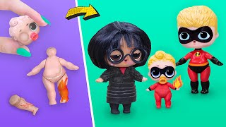 Never Too Old for Dolls! 6 The Incredibles Barbie and LOL DIYs