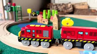 Tiny Trains, Big Adventures! 🚂 A Toddler’s Magical Small World Play