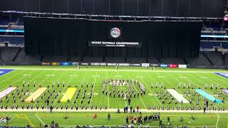 2024 The Ohio State University Band BOA GN Semifinals Exhibition including the dotting of the “I”