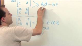 Determinant of a Matrix in Algebra