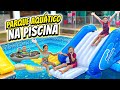 Transformamos nossa piscina em um PARQUE AQUÁTICO | Ft Jessica Sousa Jéssica Godar e Laurinha e He