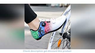 New Winter Lock-Free Cycling Shoes Hard-Soled Professional Road Bike And Mountain Bike Lock Shoes F