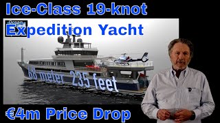 Price drop on Ice-Class Diesel-Electric 19-knot  Expedition Conversion Vessel