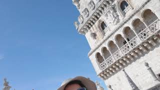 Inside and on top of the Torre de Belem.