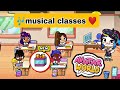 Learning class v/s Music class in AVATAR WORLD // AVATAR WORLD ROLEPLAY// aesthetic avatar world