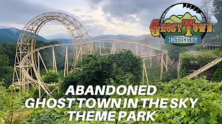 EXPLORING ABANDONED THEME PARK ON TOP OF A MOUNTAIN SOLO - Ghost Town in the Sky