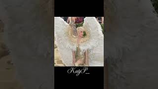 Katy Perry's  The Angel Costume 😉💖 #vouge #interview #shorts