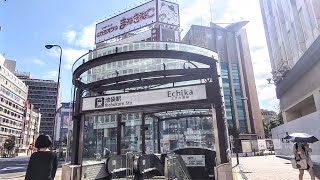 【1駅間歩く！】メトロ副都心線、要町駅⇒池袋駅  Kanamecho  Ikebukuro