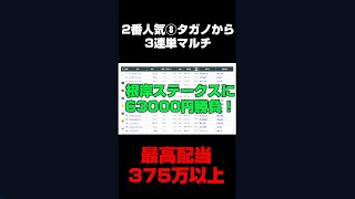 競馬中毒　根岸ステークス勝負したらプチ奇跡起きた#shorts