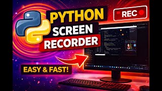 Python Screen Recorder 🔥 Create Your Own Screen Recording App | OpenCV + PyAutoGUI