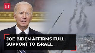 US President Joe Biden condemns deadly Hamas attack, says 'Israel has right to defend'