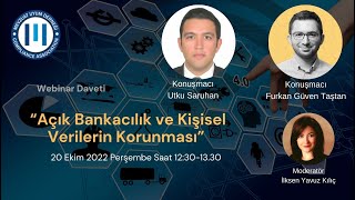 Mevzuat Uyum Derneği-Açık Bankacılık ve Kişisel Verilerin Korunması Webinarı-20.10.2022