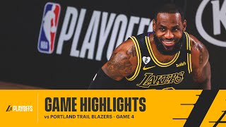HIGHLIGHTS | LeBron James (30 pts, 10 ast, 6 reb) vs Portland Trail Blazers