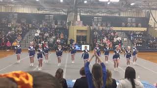 Shumate Competitive Cheer Round 2 at Wyandotte 1/28/23