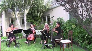 Los Angeles String Quartet- Wedding Ceremony Musicians Demo-Bach-Jesu Joy of Man's Desiring