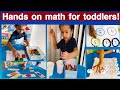 Hands on Math for preschoolers// fun and educational/Kinesthetic learning//by Ruhaan